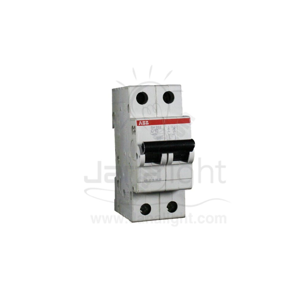 مفتاح 10 امبير 6 كيلو ثنائي ABB ABB Circuit breaker 2p 10A 6k